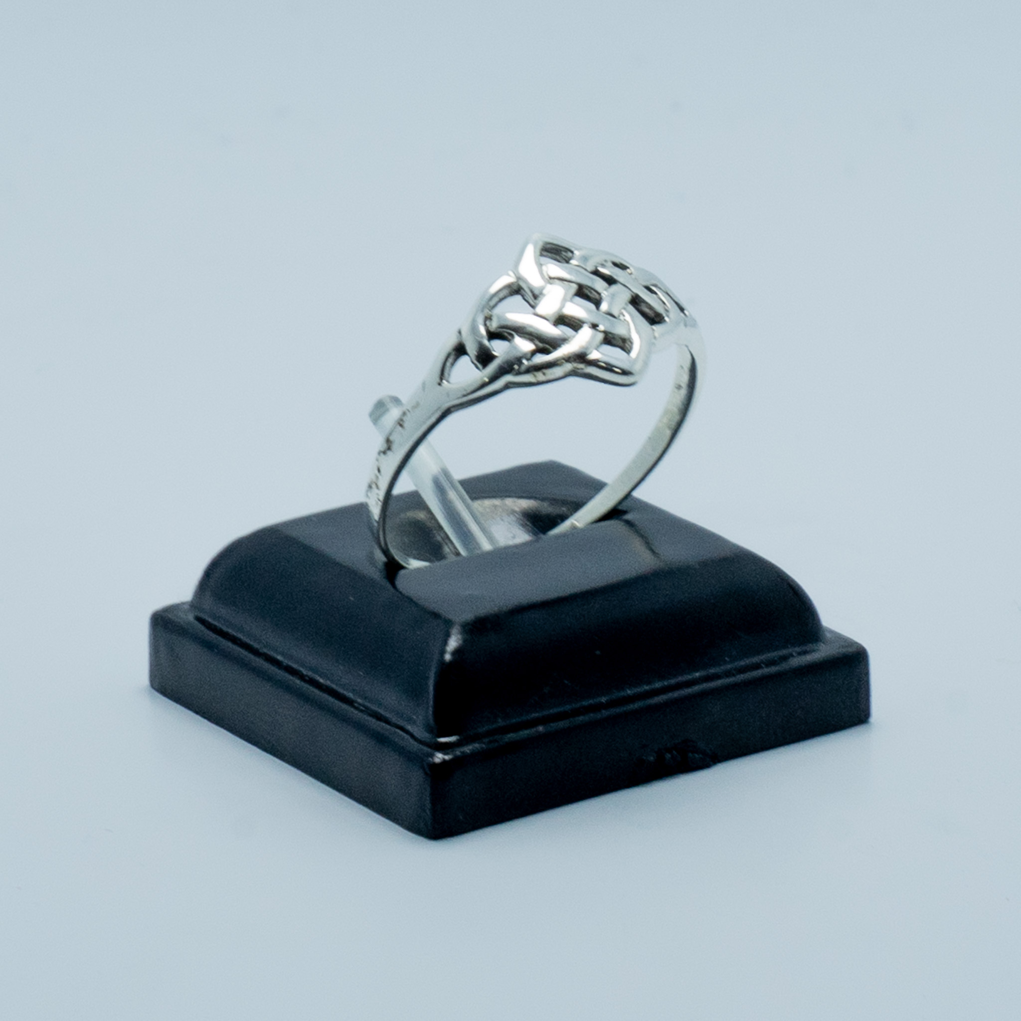 Anillo Nudo Celta Plata