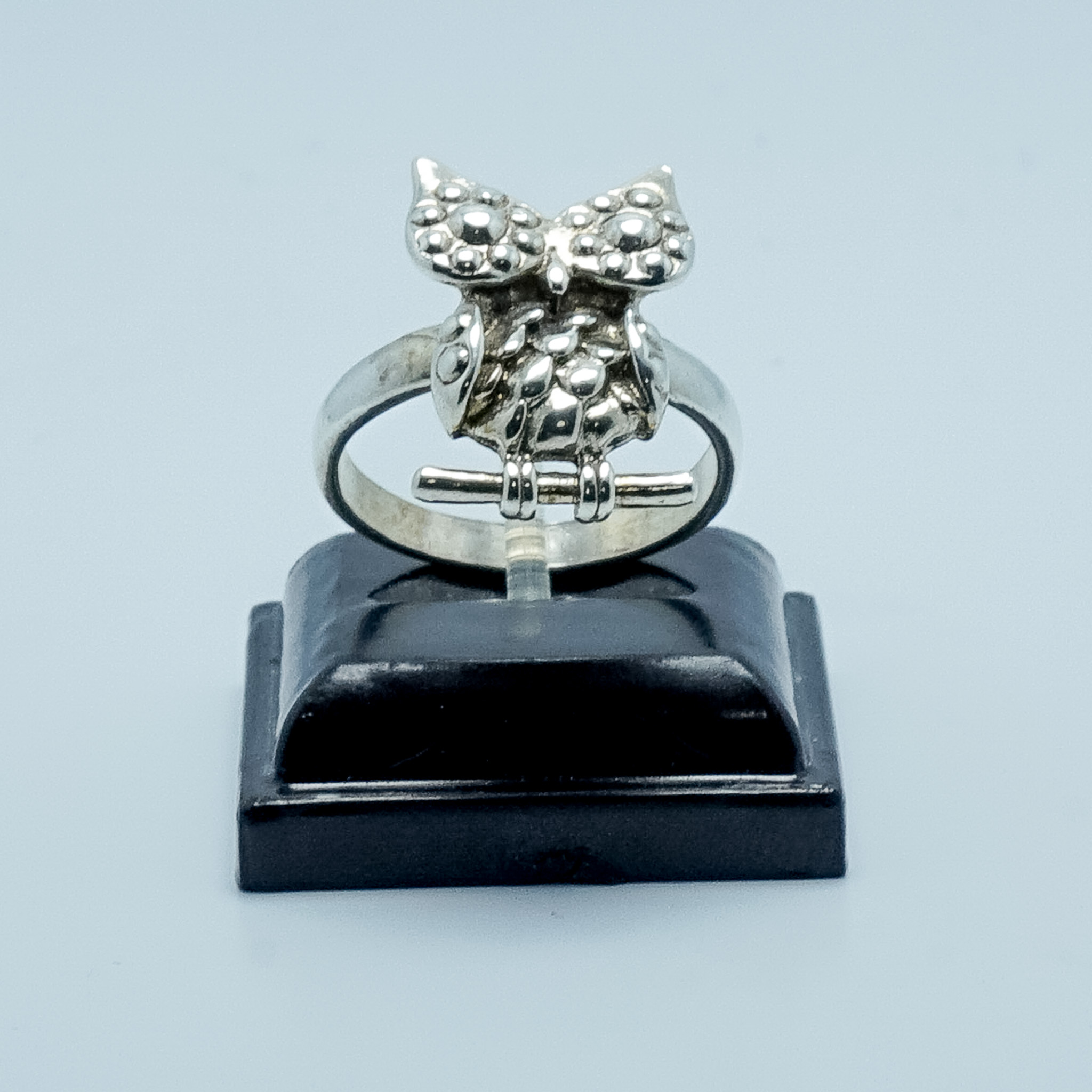 Anillo Búho Plata