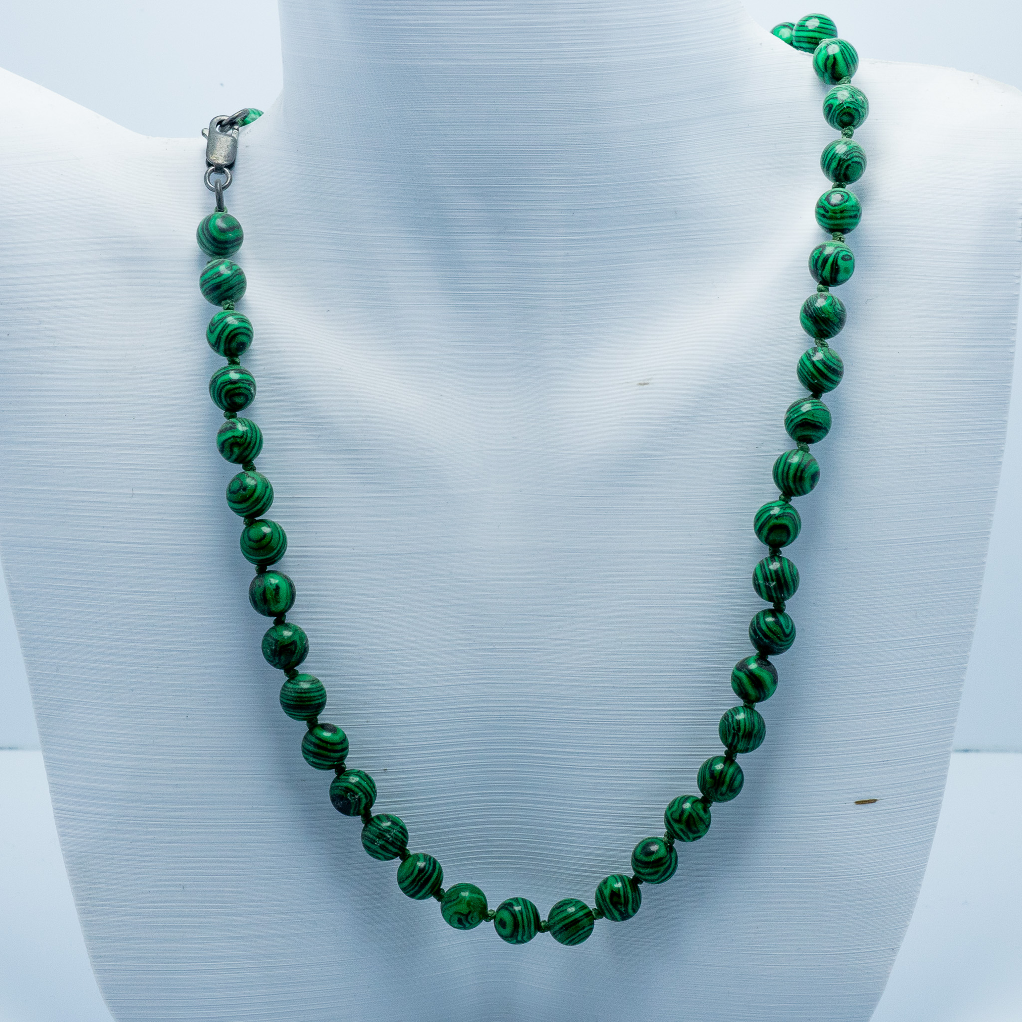 Collar Piedras Naturales Malaquita