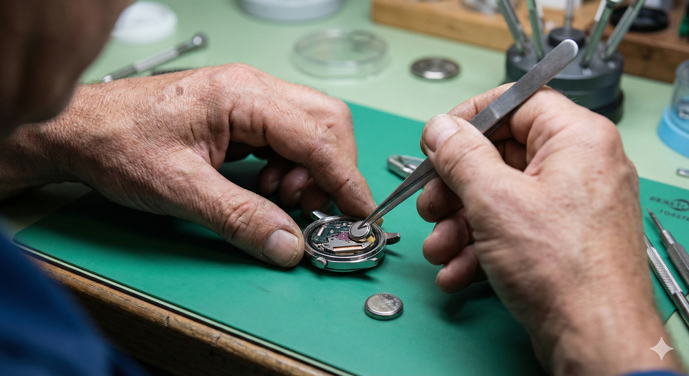 Servicio de relojería en taller Góngora Joyas